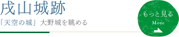 戌山城跡 「天空の城」大野城を眺める